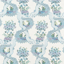 AT16157 Antoinette Blue and Plum Belvedere Wallpaper by Anna French