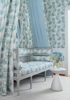AT16157 Antoinette Blue and Plum Belvedere Wallpaper by Anna French