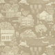 Farmingdale Beige Belvedere Wallpaper by Anna French