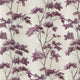 Dalton Eggplant on Pearl Belvedere Wallpaper by Anna French