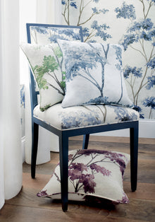AT16168 Dalton Spa Blue on Pearl Belvedere Wallpaper by Anna French