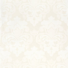 AT16171 Darcey Damask Pearl on Off White Belvedere Wallpaper by Anna French