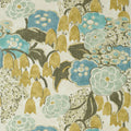 Laura Willow Tree Sage and Gold Wallpaper by Anna French