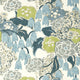 Laura Willow Tree Citrus and Blue Wallpaper by Anna French