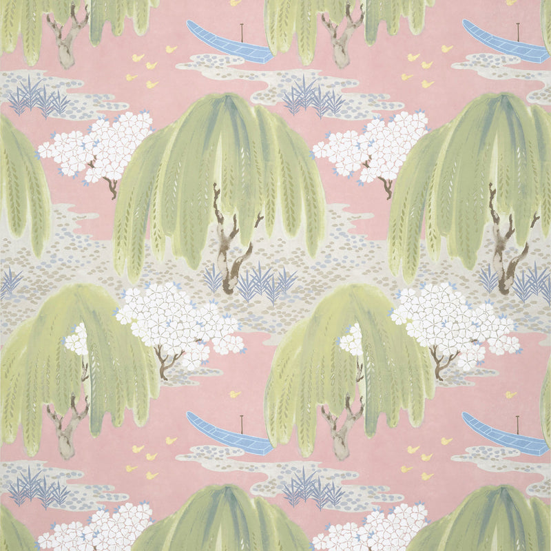 AT23111 Willow Tree Blush Wallpaper by Anna French