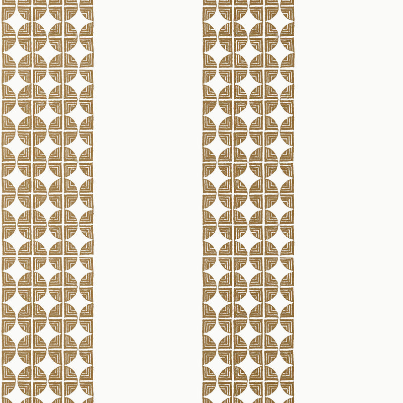 AT23127 Fairmont Stripe Willow Tree Metallic Bronze Wallpaper by Anna French