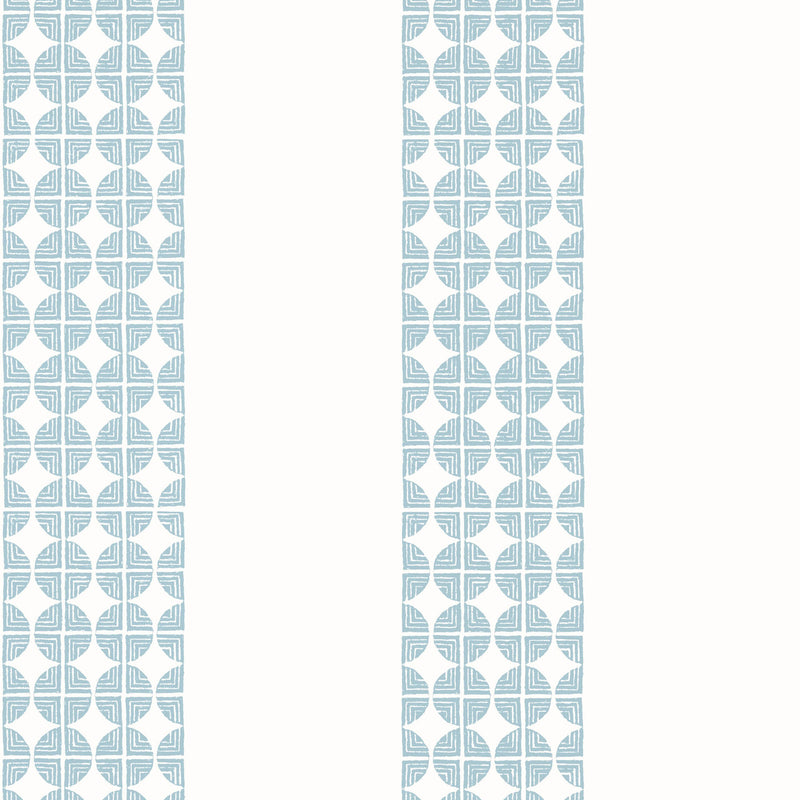 AT23128 Fairmont Stripe Willow Tree Soft Blue Wallpaper by Anna French