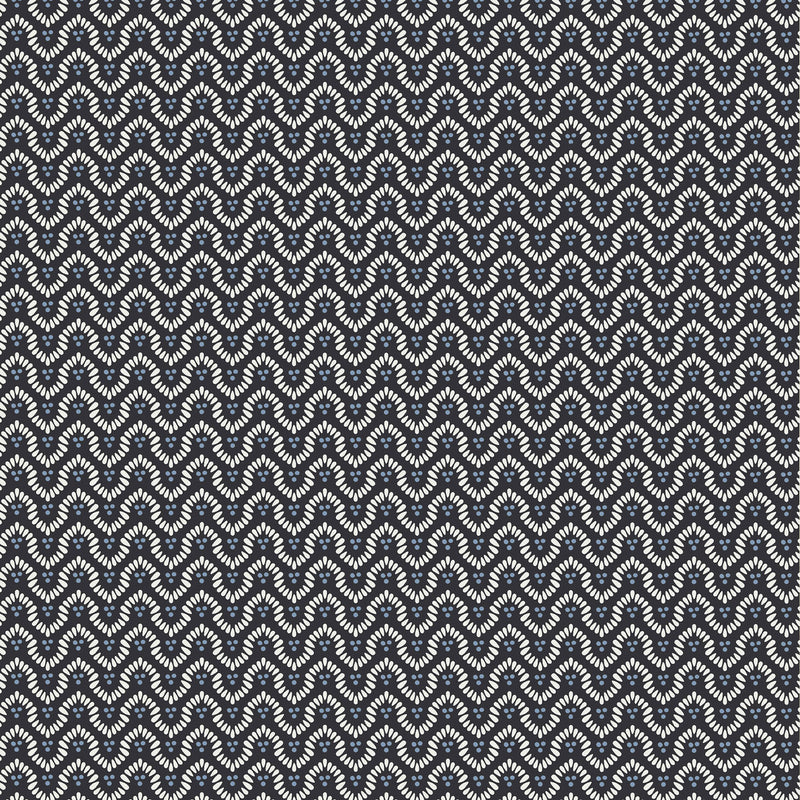 AT23150 Wynford Willow Tree Black Wallpaper by Anna French