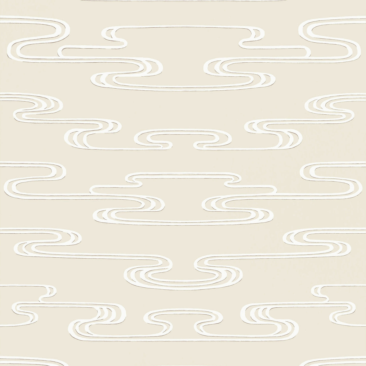 AT23151 Cloudwater Willow Tree Beige Wallpaper by Anna French