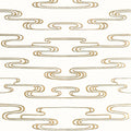 Cloudwater Willow Tree Metallic Gold Wallpaper by Anna French