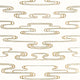 Cloudwater Willow Tree Metallic Gold Wallpaper by Anna French