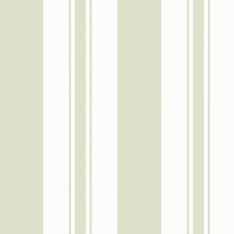 AT23169 Keswick Stripe Willow Tree Green Wallpaper by Anna French