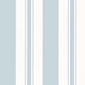 Keswick Stripe Willow Tree Soft Blue Wallpaper by Anna French