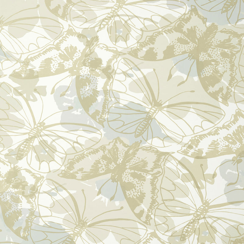 AT23178 Paxton Willow Tree Metallic on Neutral Wallpaper by Anna French