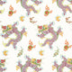 Dragon Dance Willow Tree Multi Wallpaper by Anna French