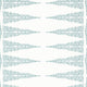 Ellery Stripe Devon Robin's Egg on White Wallpaper by Anna French