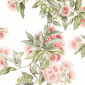 Camellia Garden Devon Coral Wallpaper by Anna French