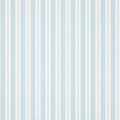 Ryland Stripe Devon Sky Wallpaper by Anna French