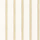 Beckley Stripe Bristol Soft Gold Wallpaper by Anna French