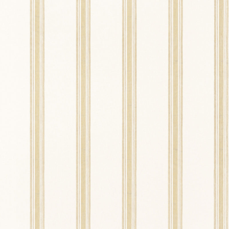 AT57818 Beckley Stripe Bristol Soft Gold Wallpaper by Anna French