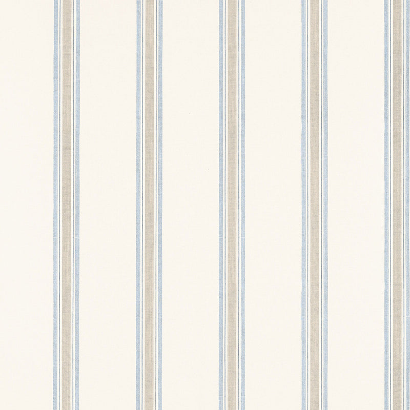 AT57823 Beckley Stripe Bristol Sky Wallpaper by Anna French