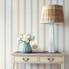 AT57823 Beckley Stripe Bristol Sky Wallpaper by Anna French