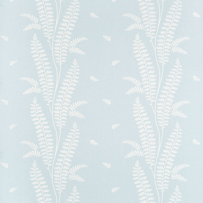 AT57825 Ensbury Fern Bristol Soft Blue Wallpaper by Anna French