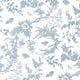 Newlands Toile Bristol Soft Blue Wallpaper by Anna French