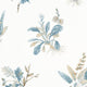 Woodland Bristol Soft Blue Beige Wallpaper by Anna French