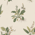 AT57853 Woodland Bristol Green on Natural Wallpaper by Anna French