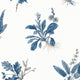 Woodland Bristol Blue Wallpaper by Anna French