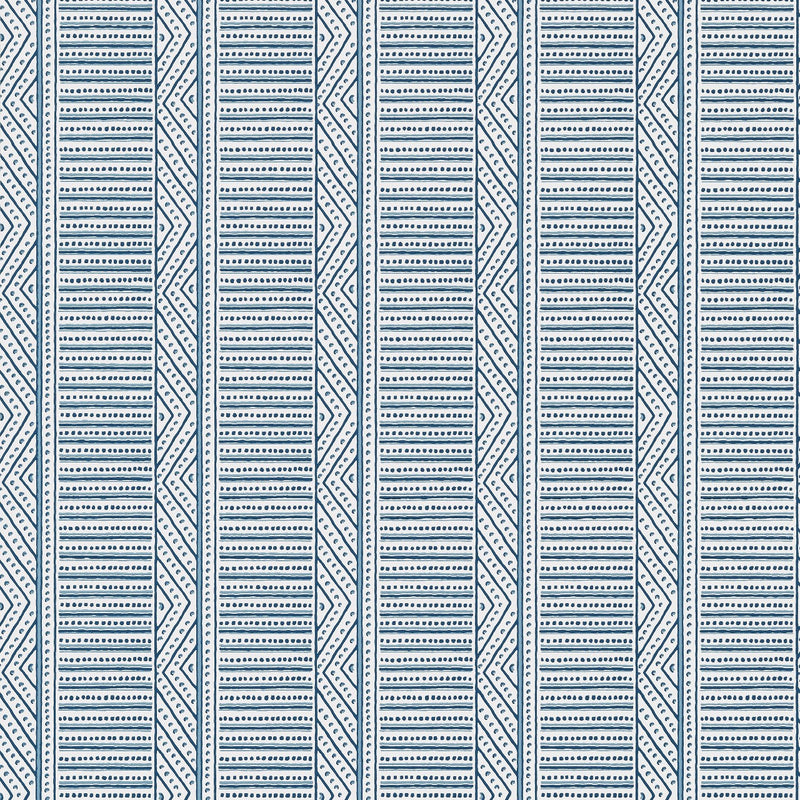 AT78721 Montecito Stripe Palampore Wallpaper By Anna French