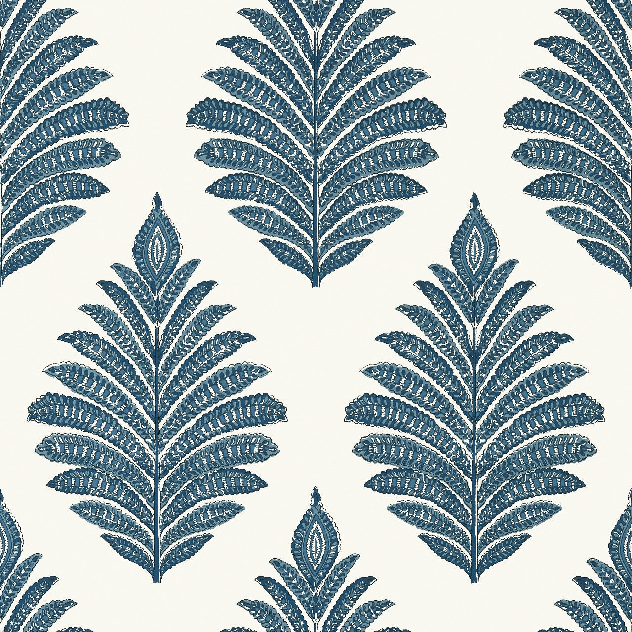 AT78725 Palampore Leaf Palampore Wallpaper By Anna French