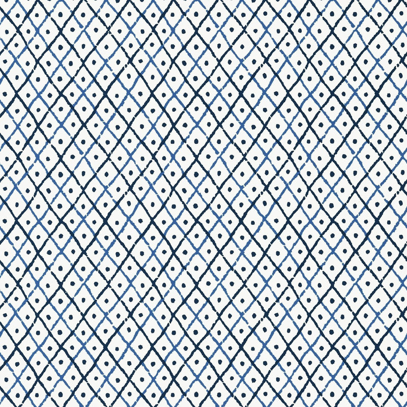 AT78750 Mini Trellis Palampore Wallpaper By Anna French