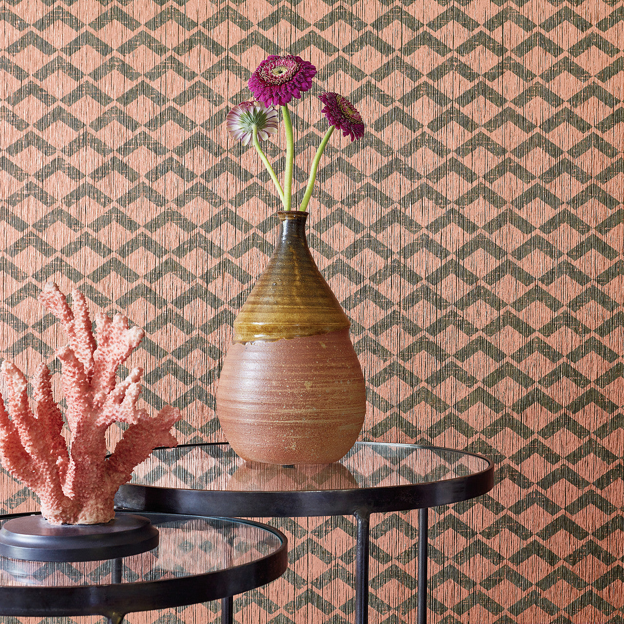 AT79109 Cashiers Small Scale Wallpaper By Anna French