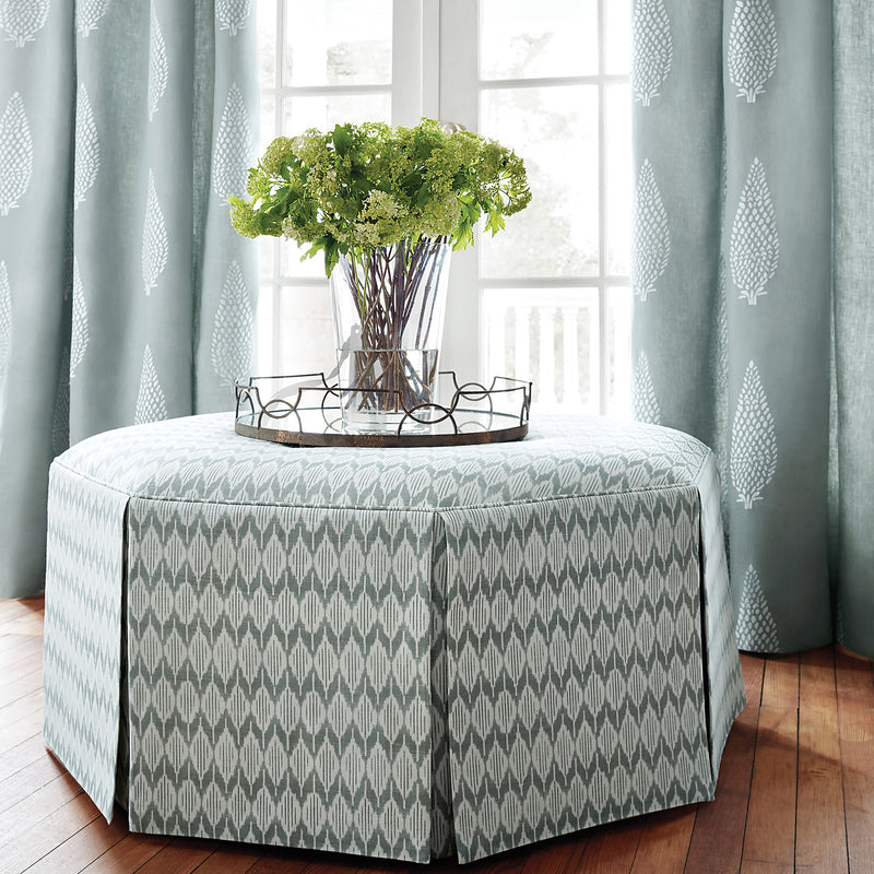 AT79131 Balin Ikat Small Scale Wallpaper By Anna French