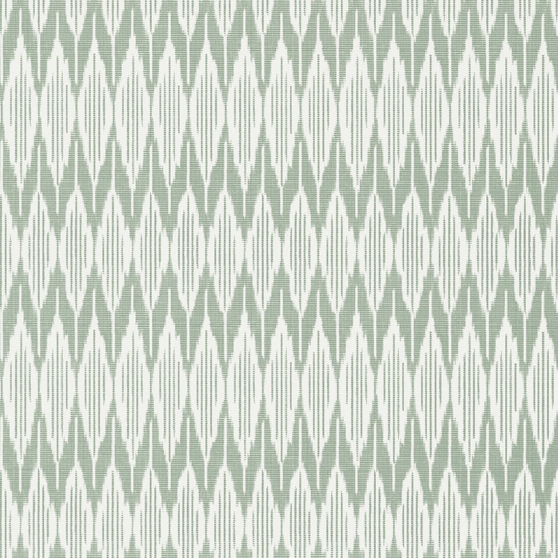AT79131 Balin Ikat Small Scale Wallpaper By Anna French