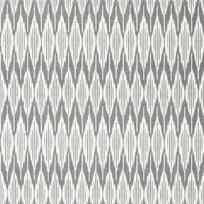 AT79133 Balin Ikat Small Scale Wallpaper By Anna French