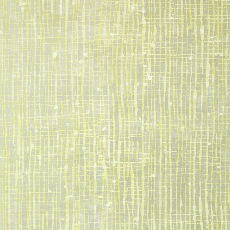 AT7931 Violage Watermark Citron/Metallic Silver Wallpaper by Anna French