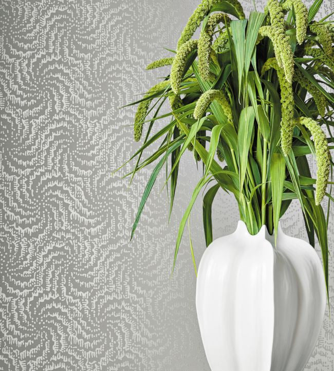 AT7935 Cirrus Watermark Beaded Pearl Wallpaper by Anna French