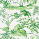 Kyoto Nara Emerald Green Wallpaper by Anna French