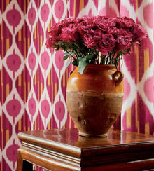 AT9853 Kimono Nara Fuchsia Wallpaper by Anna French