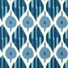 AT9855 Kimono Nara Navy Wallpaper by Anna French