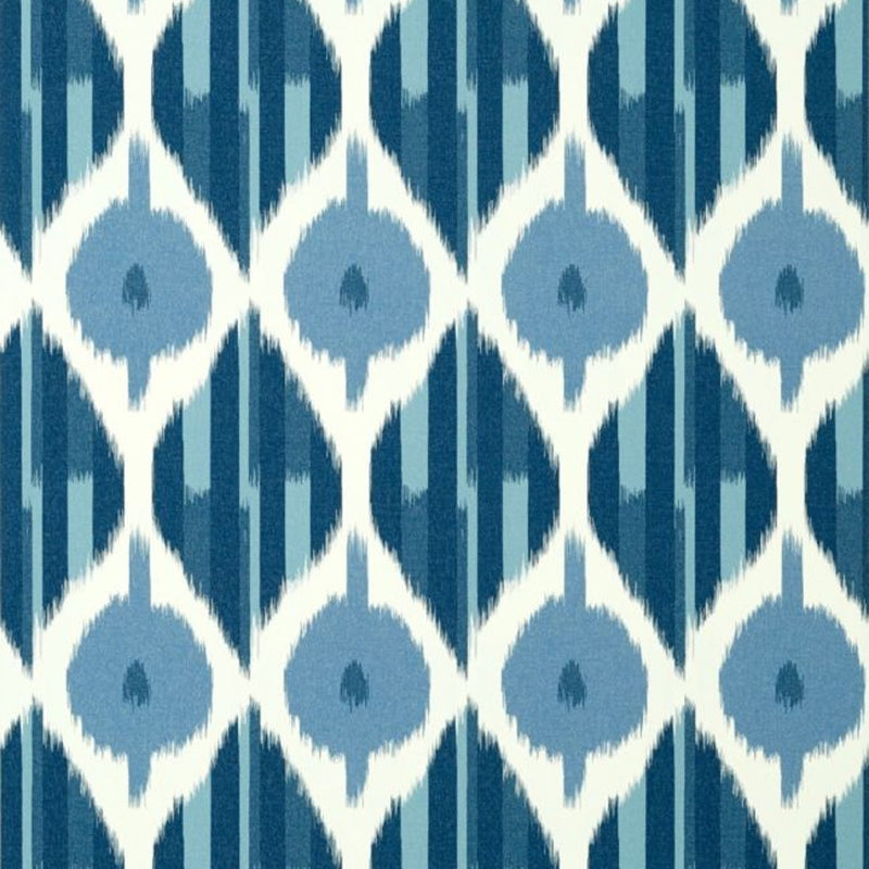 AT9855 Kimono Nara Navy Wallpaper by Anna French