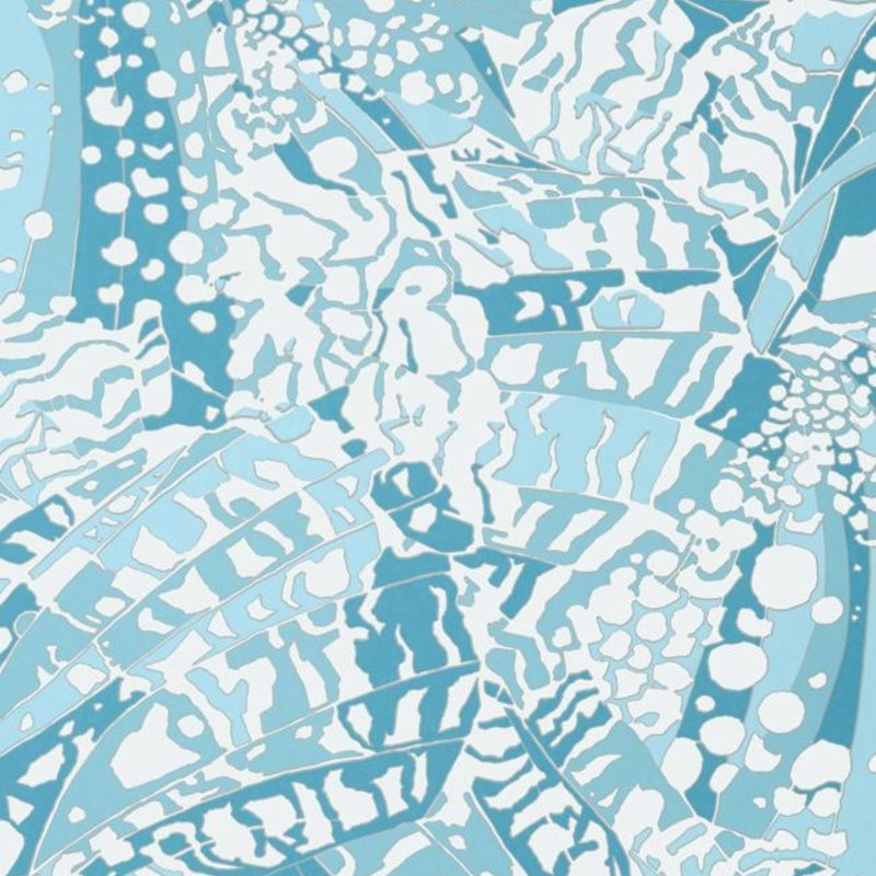 AT9860 Puccini Nara Robin's Egg Wallpaper by Anna French