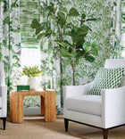 AT9874 Waves Nara Emerald Green Wallpaper by Anna French