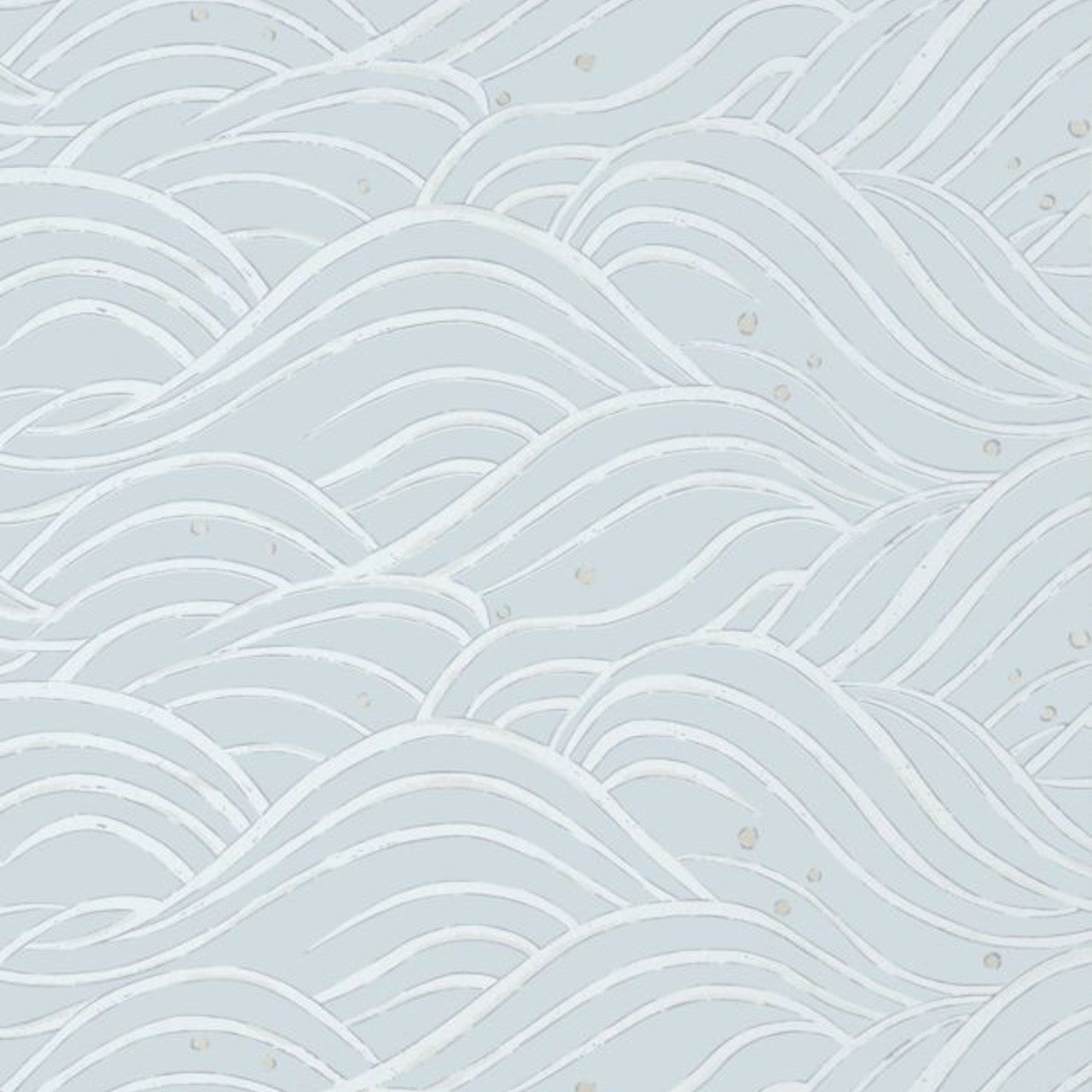 AT9875 Waves Nara Spa Blue Wallpaper by Anna French