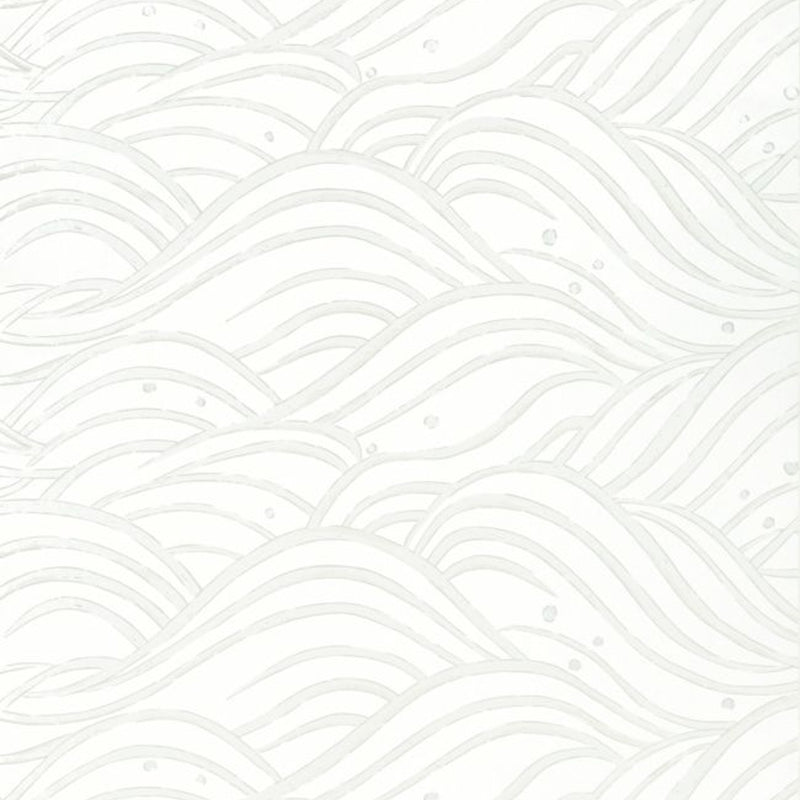 AT9878 Waves Nara Pearl Wallpaper by Anna French