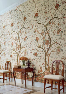 La Bourdonnais Mural Red Clermont Mural by Anna French