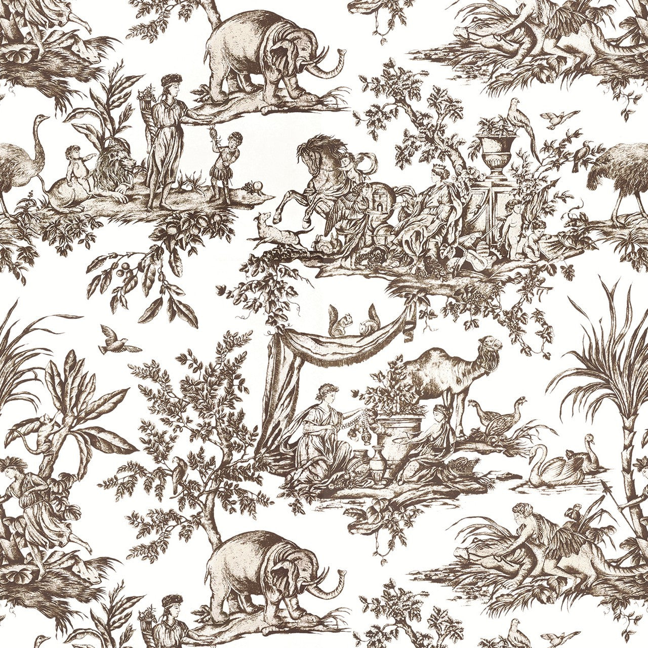 ATWW15169 Toile Antilles Wallpaper by Anna French